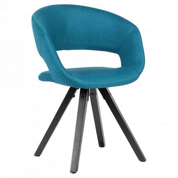 Židle s Opěrkou Armlehnstuhl Modrá - 56 x 80 x 50 cm