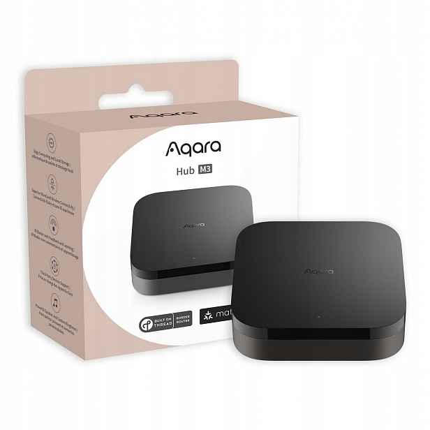 Ovládací jednotka Aqara Hub M3 ZigBee s zvukovým alarmem Zigbee, Homekit