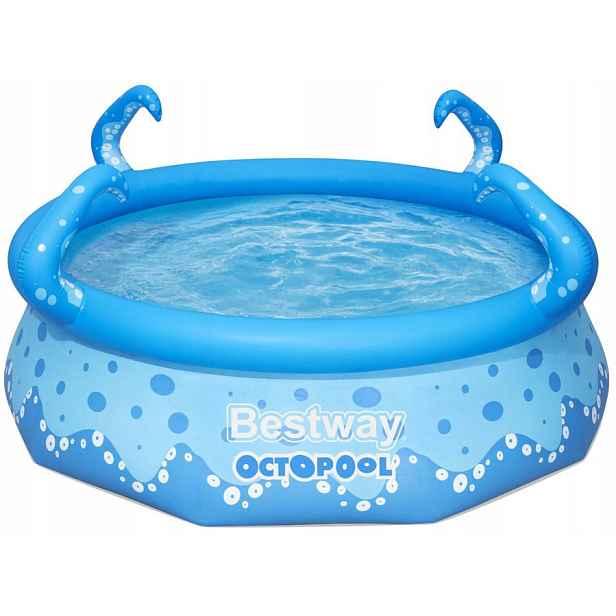 Bazén se stříškou a zavlažovačem Bestway Octopool 274 x 76 cm