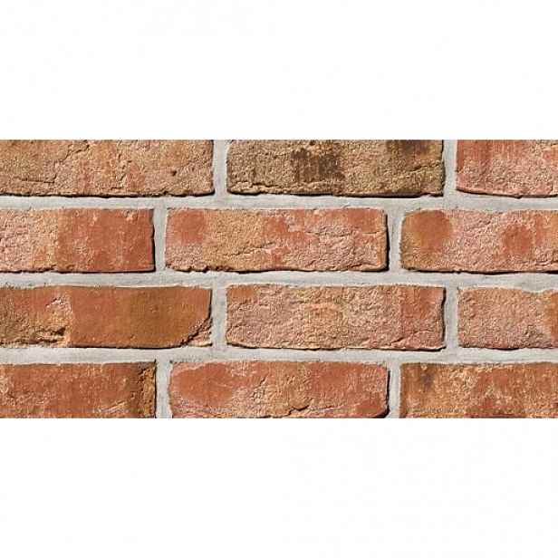 Fasádní pásek Klinker mix žíhaný 24x7,1 cm reliéfní MOORBRLEB