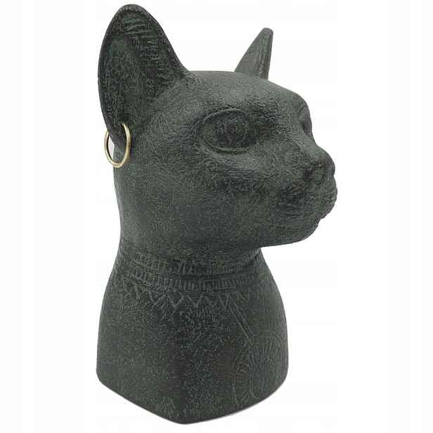 Figurka egyptská kočka Bastet Starověký Egypt Parastone 8,5 cm