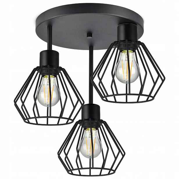 Závěsná Stropní Lampa Lustr Briliant Loft Drát