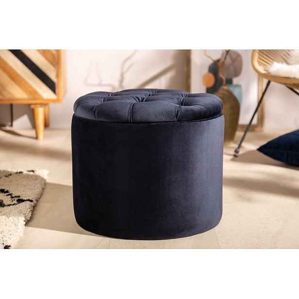 Chesterfield taburet ZETHOS Dekorhome
