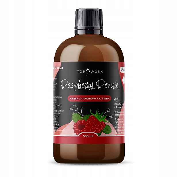 Vonný olej do svíček Raspberry Reverie 500 ml, vůně do parafínového vosku
