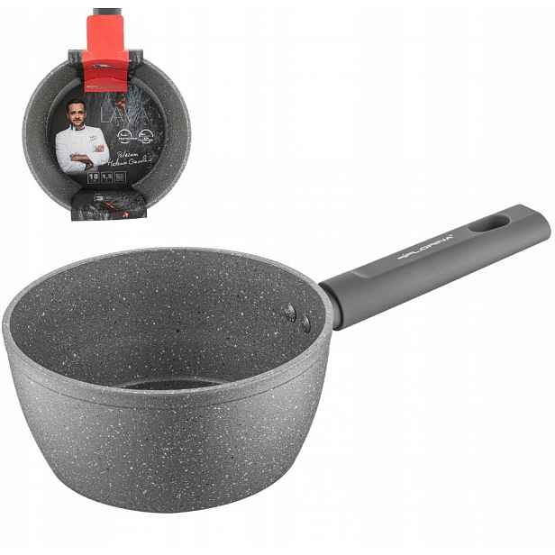 Hrnec Rendlík S Kamennou Povrchovou Úpravou Lava 18 cm 1,5 L Indukce Doporučuje M. Gessler