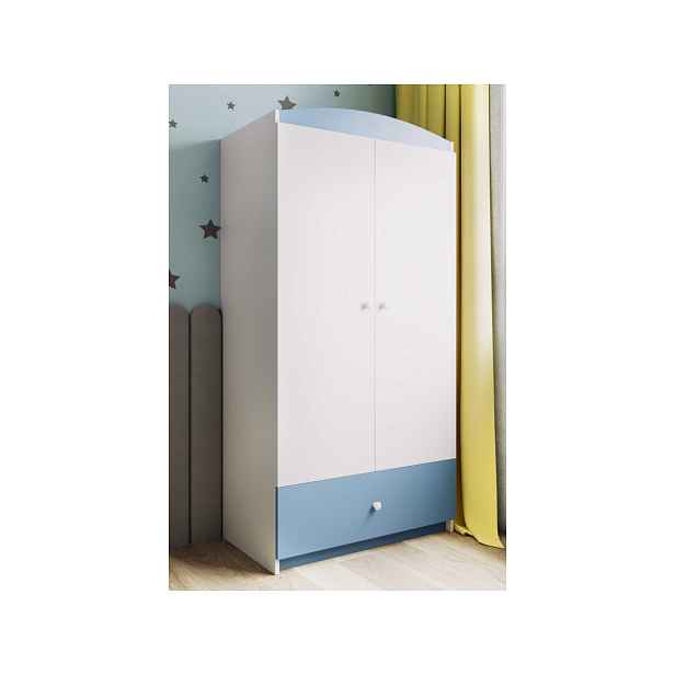 Kocot kids Dětská skříň Babydreams 90 cm modrá