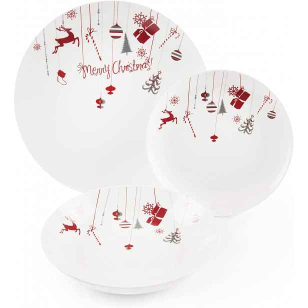 18-DÍLNÁ Porcelánová Jídelní Souprava