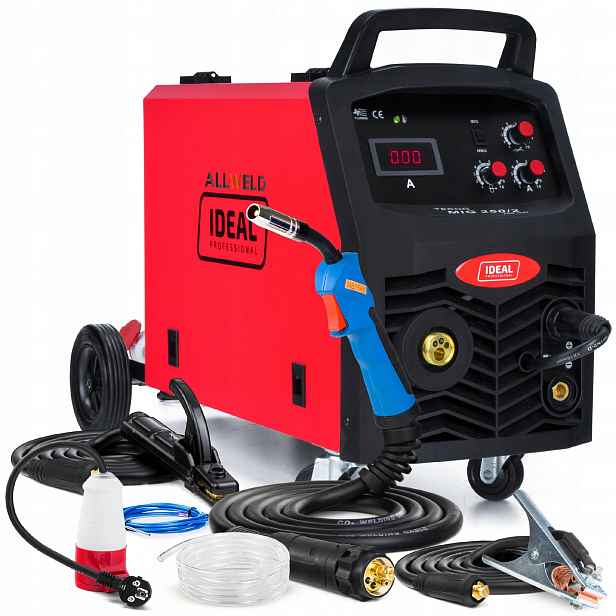 Invertorová Svářečka Ideal Mig 250/2 Pro Igbt Mma Hliník Igbt 230V 400V