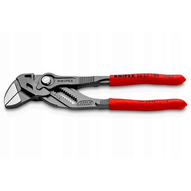 Nastavitelné kleště-klíč Knipex fosforované potažené 180 mm Najder