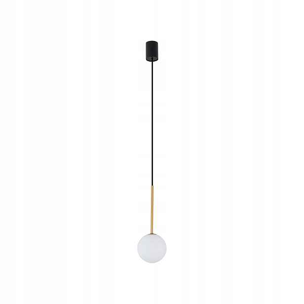 Závěsná lampa bílá koule 12W Karo Nowodvorski
