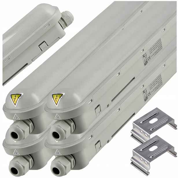 Pila Hermetická Led lampa 60 cm 18 W 2000 lm 4000 K Ledinaire IP65 4 x
