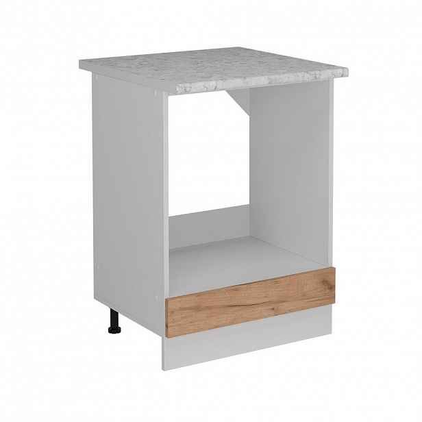 Vicco SKŘÍŇKA NA VESTAVĚNOU TROUBU R-Line Zlatý mocný dub 60 cm PD Mramor
