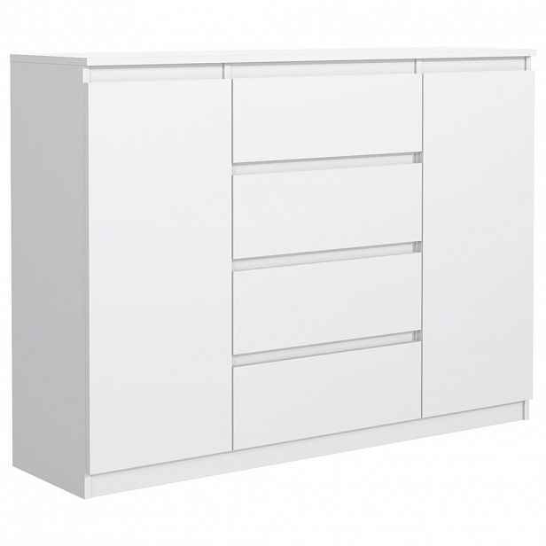 RAUMHIRSCH FURNITURE KOMODA bílá 139/102/39