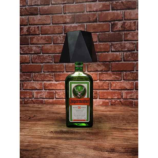 Jagermeister Led lampička S Klošem 3 Režimy Dotyková Geometrická Loft