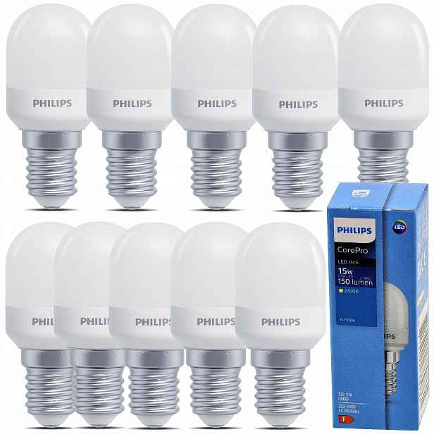 Philips Led žárovka E14 1,7W 15W 150lm 2700K EyeComfort CorePro T25 10x