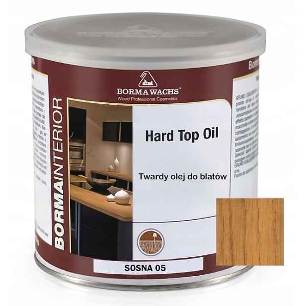 Tvrdý Olej Na Dřevěné Desky Borma Wachs Hard Top Oil Borovice 750 ML