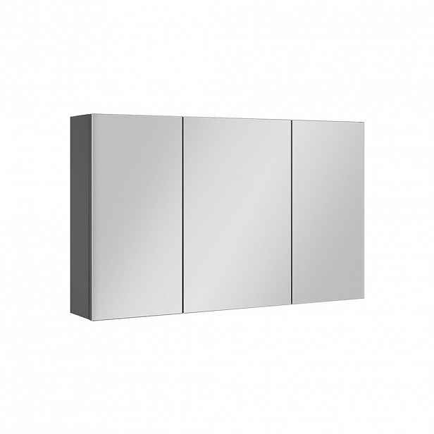 Vicco KOUPELNOVÁ ZRCADLOVÁ SKŘÍŇKA Lavia, Antracit, 100 x 60.2 cm