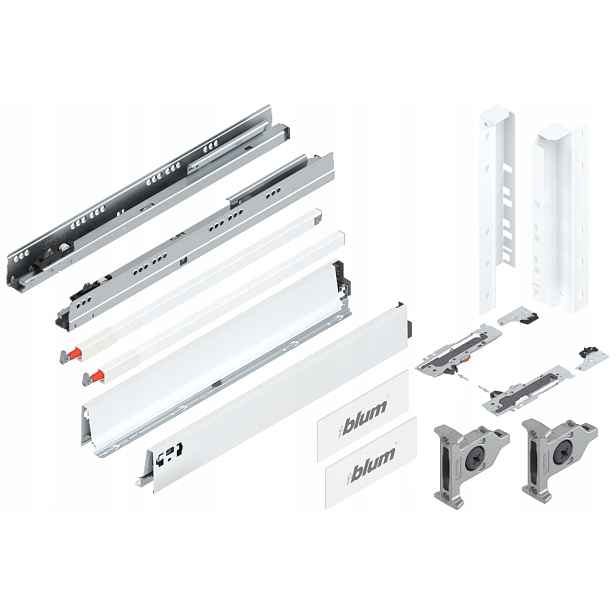 Blum Šuplík Tandembox 600 Vysoká Tip-On D Bílá