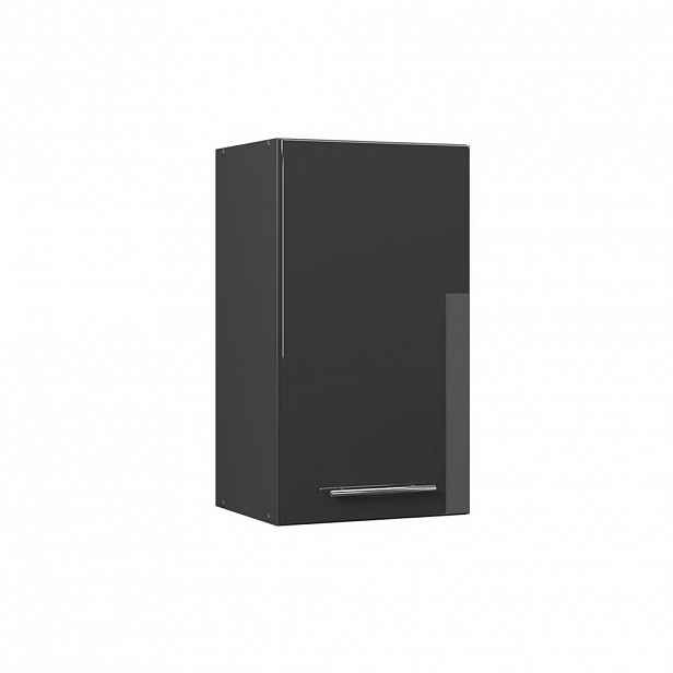 Vicco VĚŠÁK NA STĚNU Fame-Line Antracitový vysoký lesk 40 cm