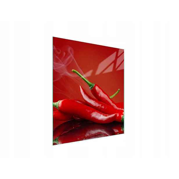 7v1 Skleněná Deska Na Krájení 45x52 Chilli
