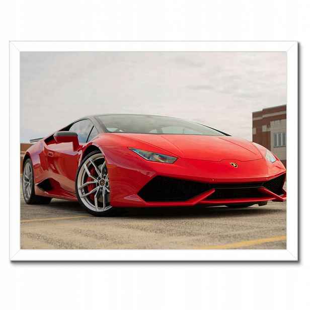 Plakáty v rámu 40x30 Červené Ferrari
