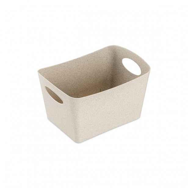 Koziol Úložný box Boxxx S Organic béžová, 1 l, 12,8 x 18,7 x 10,8 cm