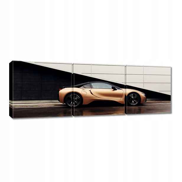 Obraz 150x50 Zlaté Bmw Auto