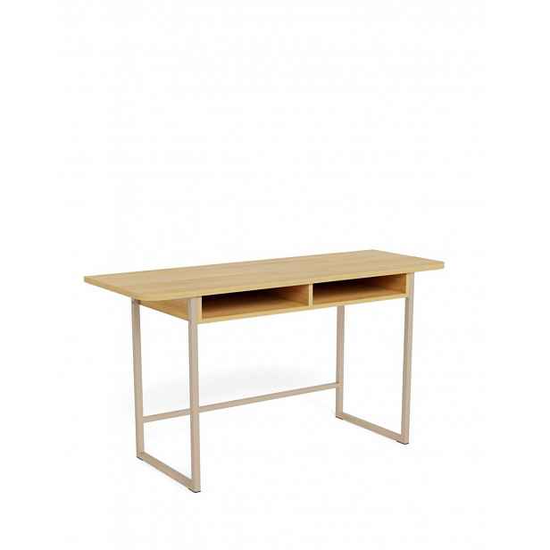 Moderní stolek s přihrádkami Darlington, 140 cm
