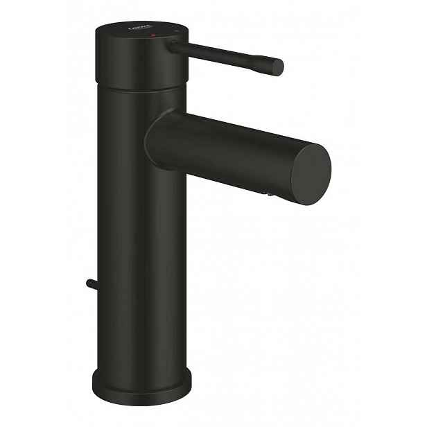 Grohe Essence New - Umyvadlová baterie s výpustí, matná černá 328982431