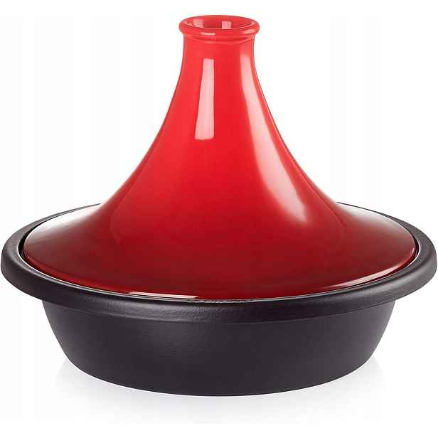 Litinový tažín 31 cm Kulatý pro orientální kuchyni
