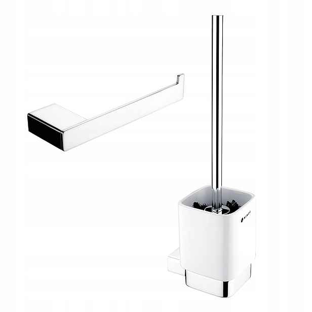 Nimco Kibo chrom sada k Wc nerezová štětka a keramika Ki set-94KN-26