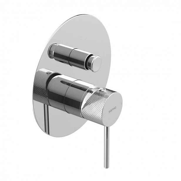 Sapho Ultrasan - Baterie pod omítku, pro 2 spotřebiče, s tělesem, chrom UT042V