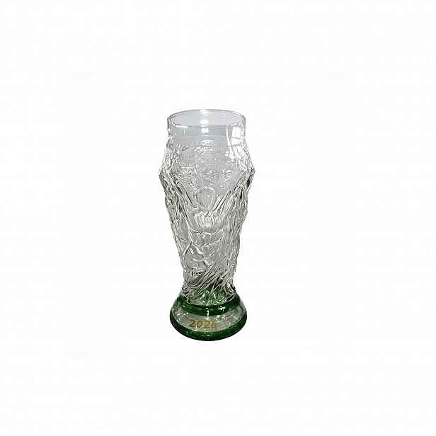 TEMU Skleněná trofej Hercules Cup 2026 vhodná pro soutěže, evropské fotbalové ocenění s postavou , skleněná trofej pro turnaje, sběratelská dekorace