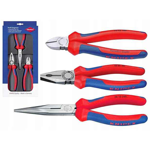 Knipex Sada Kleští Pro Servisní Práce 3ks