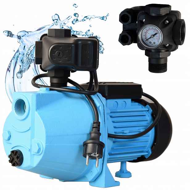 Pumpa S Příslušenstvím Pro Vodu Set 100S Zahradního hydroforu 1100W Výkonná 3600 L/min