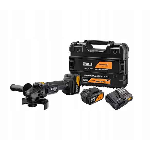 Dewalt x McLaren DCG45MP2T Úhlová bruska 2 x 5Ah 125 mm