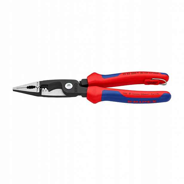 Kleště pro elektrické instalace, leštěné, s 2-komponentní rukojetí 200 mm Knipex