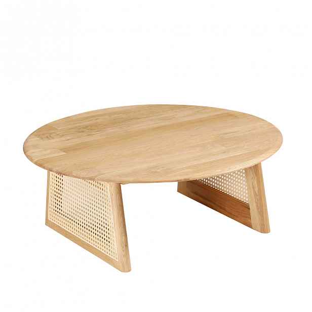 Dřevěný Konferenční Stůl Biella - Natur