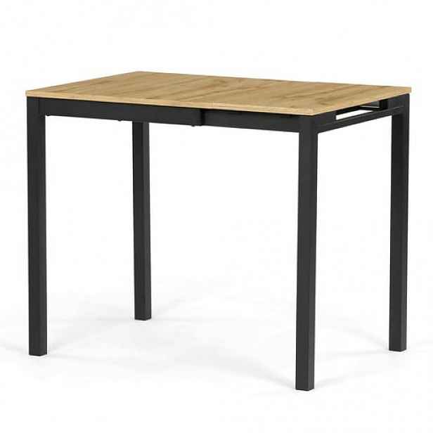 Jídelní stůl Autronic 60x60 cm Hnědá Melamin GDT-206 OAK