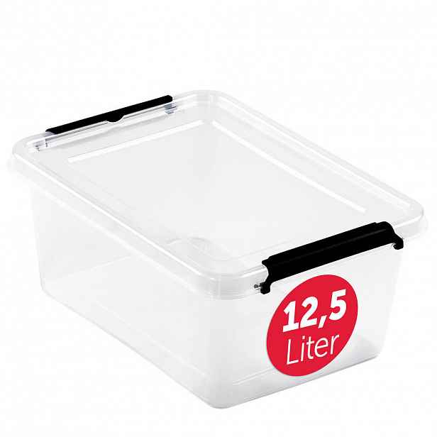 BOXXivo ÚLOŽNÝ box s víkem 12,5 l – sada 1 ks