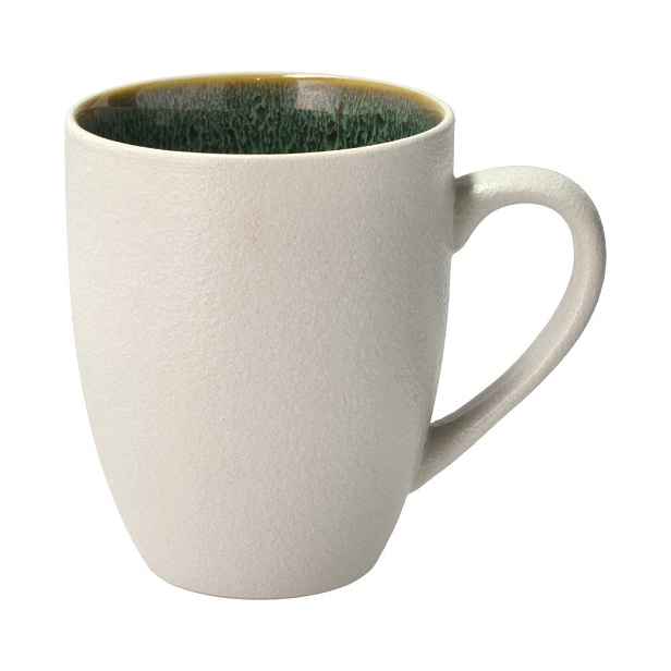 Bílý/zelený keramický hrnek 300 ml Gastro White/Green – Bitz