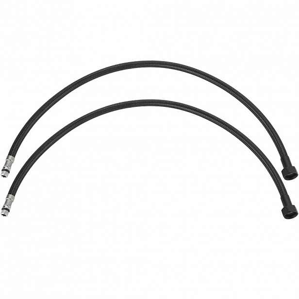 Flexibilní připojovací hadice M10x3/8" - černá matná - 50 cm - 2ks