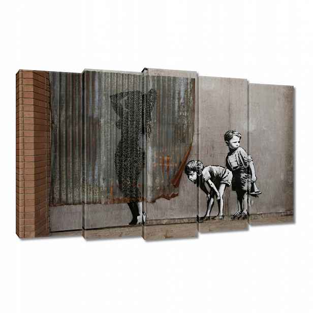 Obraz 150x95 Banksy sledování