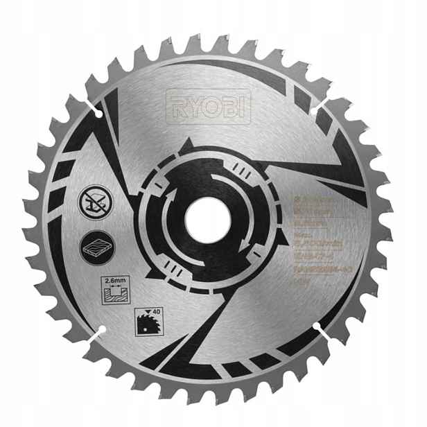 Ryobi Pilový List Šikmý 254 mm RAMSB254-40 pro dřevo