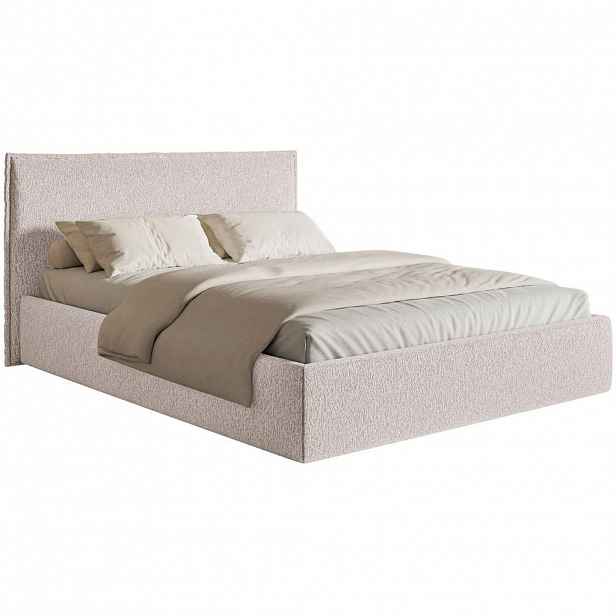 Selsey ČALOUNĚNÁ POSTEL Softie Slim béžová ženylka 180x200
