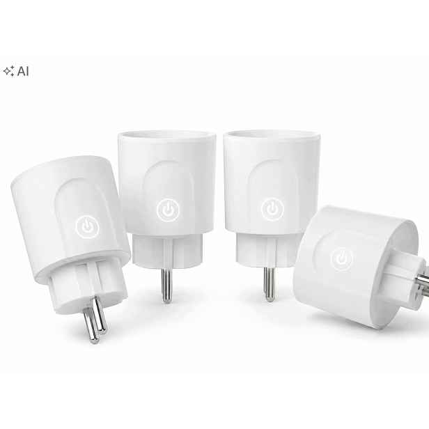 SwitchBot Plug Mini 4 ks Smart WiFi zásuvka 16A 3680W Bluetooth Matter