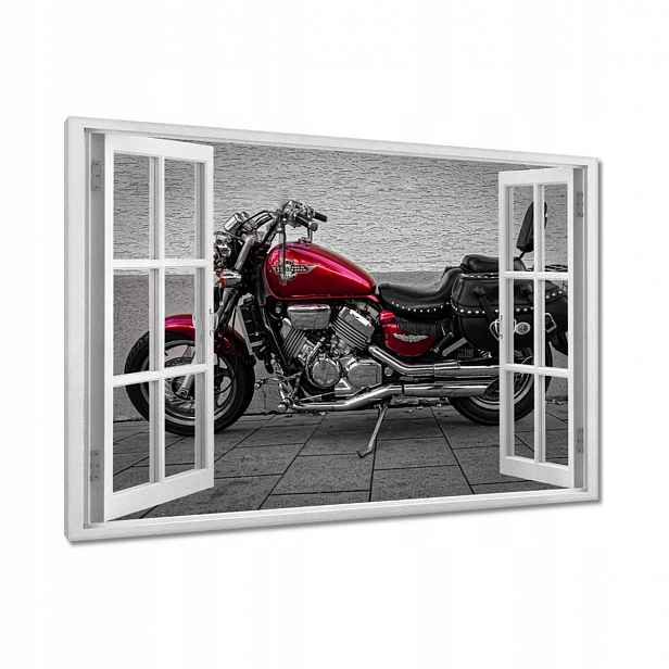 Obrazy 120x80 Honda motocyklový motor