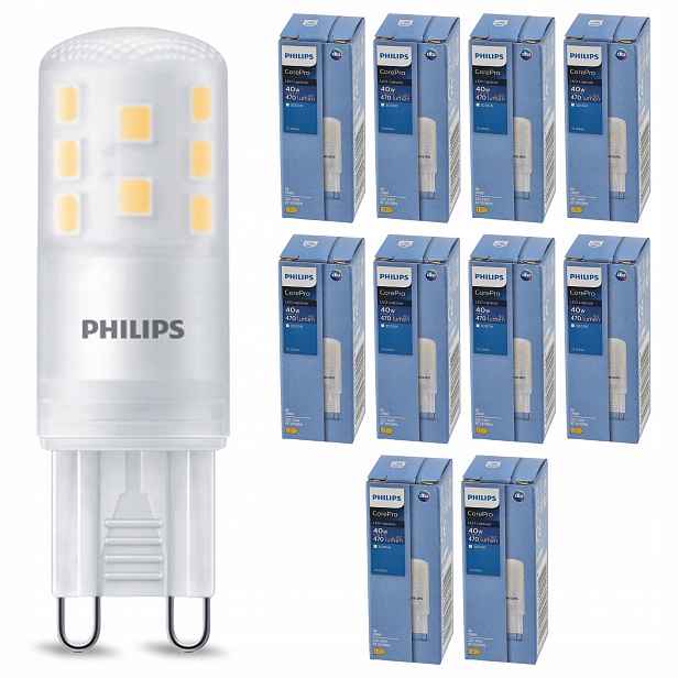 Led žárovka G9 3.7W 40W 470lm 3000K Teplá Barva 230V Philips CorePro 10x