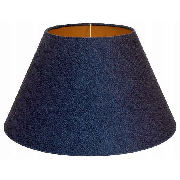 Stínidlo pro podlahovou stolní lampu Stínidlo E27 Tmavě modrá Zlatá 40A Arezzo