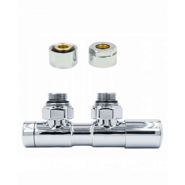 Ventil reg 50 mm Twins chrom pravý Cu